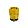Adaptador Roscável para Mangueira 1/2" e 7/16" Cor Amarelo Durín - 1