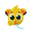 Ver imagem 1 de Rick Bolofofos Display Bolinha Esguicho 3593 Amarelo - Lider