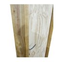 Ver imagem 6 de Kit Porta de Madeira Sarrafeada  210x82cm Batente 9cm e Fechadura  Abertura Direita SOMAD