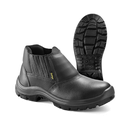 Ver imagem 2 de Botina Elástico Vaqueta Tsa Bellga Bico de Pvc