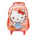 Ver imagem 1 de Mochila Infantil de Rodinha Carrinho Hello Kitty Grande Ref 10860 Xeryus