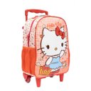 Ver imagem 2 de Mochila Infantil de Rodinha Carrinho Hello Kitty Grande Ref 10860 Xeryus