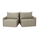 Ver imagem 5 de Sofá Cama Casal Retrátil e Reclinável 4 Lugares Linho Bege Baraúna 250cm CabeCasa MadeiraOriginals