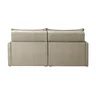 Sofá Cama Baraúna Retrátil e Reclinável 3 lugares 2,00m em Linho CabeCasa MadeiraOriginals - 10