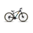 Ver imagem 1 de Bicicleta 29 Pulse Cambios Shimano 21v Freio Disco Laranja Verde Acqua