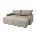 Ver imagem 6 de Sofá Cama Baraúna Retrátil e Reclinável 3 lugares 2,25m em Linho CabeCasa MadeiraOriginals