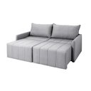 Ver imagem 6 de Sofá Cama Baraúna Retrátil e Reclinável 3 lugares 2,50m em Linho CabeCasa MadeiraOriginals