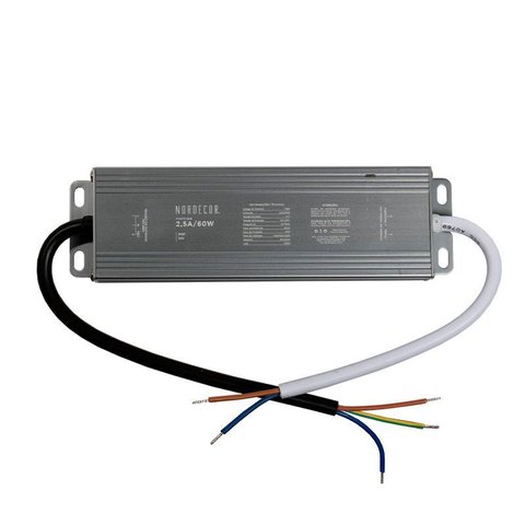 Fonte P/fita Blindada 200w 2.5a 24v-nordecor