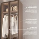 Ver mais imagens de Guarda-Roupa Modulado 4 Peças com 6 Portas Orion CabeCasa MadeiraOriginals Marrom