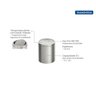 Lixeira Inox Tramontina Swing e Tampa Basculante 12 L - 2