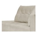 Ver imagem 5 de Recamier Azura 140cm com Almofada Lado Esquerdo Suede - ADJ Decor - Bege