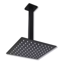 Ver imagem 5 de Ducha De Teto Chuveiro Preto Quadrado 25x25cm De Metal