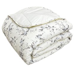 Edredom Casal 100% Algodão 200 Fios White Roses Privilegio 33851 - 2
