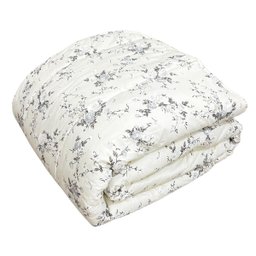 Edredom Casal 100% Algodão 200 Fios White Roses Privilegio 33851 - 1