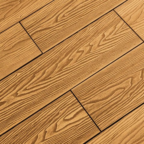Cantoneira para Deck Wpc Carvalho 290cm X 5,5cm X 5cm Rm Decor
