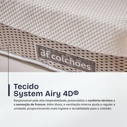 Colchão Casal Ortopédico a Vácuo Premium Original 138x188cm Bf Colchões - 8