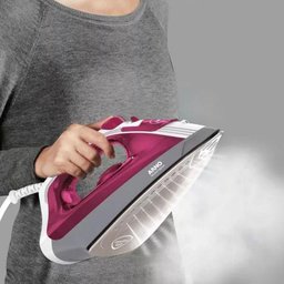 Ferro Fv1930 a Vapor Cerâmico Steamgliss 1200w Arno Rosa 220v - 2