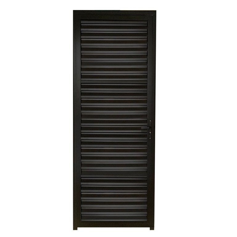 Porta Palheta Direta 2,10 X 0,60 Alumínio Preto