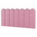 Ver imagem 1 de Painel Cabeceira Cama Box Solteiro Lana 100cm Suede Rosa - Desk Design