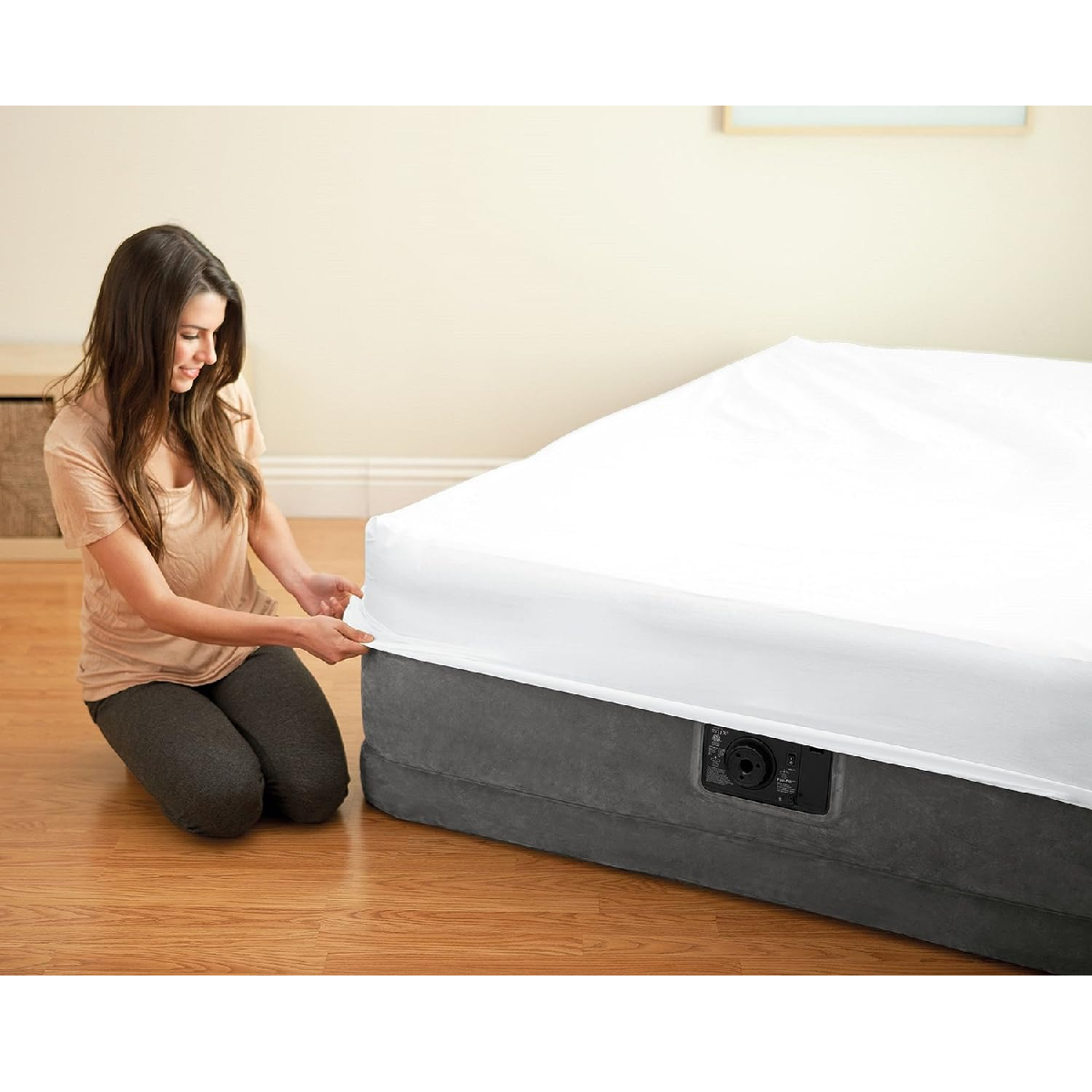 Colchao Inflavel Casal Intex Dura-beam Comfort-plush Full C/ Bomba Eletrica Embutida:220v - 2