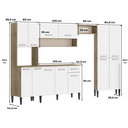 Ver imagem 7 de Cozinha Completa com Armário e Balcão Arizona Plus Carraro