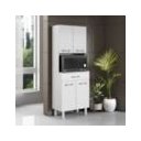 Ver mais imagens de Paneleiro Torre Quente 4 Portas 1 Gaveta 172x61 Cm Bali Branco