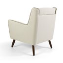 Ver imagem 7 de Poltrona para Sala de Estar 90cm X 73cm Tarsila Bege Palha