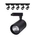 Ver imagem 1 de Trilho Eletrificado 4m + 9 Spot Led 20w 3000k Bivolt Preto