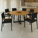 Ver imagem 1 de Conjunto Náutico de Área Gourmet 6 Cadeiras 1,50m - Solara