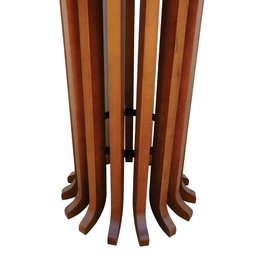 Mesa de Jantar Denver Tampo Redondo Ø100 Amêndoa - 4