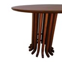 Ver imagem 3 de Mesa de Jantar Denver Tampo Redondo Ø100 Amêndoa