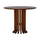 Ver imagem 1 de Mesa de Jantar Denver Tampo Redondo Ø100 Amêndoa