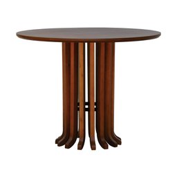 Mesa de Jantar Denver Tampo Redondo Ø100 Amêndoa - 1