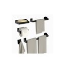 Ver mais imagens de Kit de Acessórios para Banheiro Preto 5 Pçs F.master Slim Df