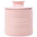 Ver imagem 1 de Manteigueira Francesa Matte de Cerâmica com Tampa Rosa