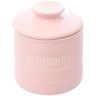 Manteigueira Francesa Matte de Cerâmica com Tampa Rosa - 3