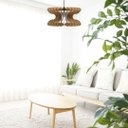 Ver imagem 5 de Luminária Teto tipo Pendente COBRA MDF - Completa