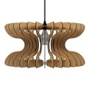 Ver imagem 2 de Luminária Teto tipo Pendente COBRA MDF - Completa