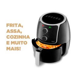 Fritadeira Elétrica Air Fryer Sem Óleo Taste - 4L, 220V, 1400W | GT - 2