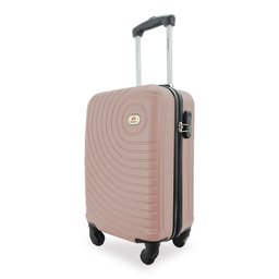 Kit Mala de Bordo mais Frasqueira Rígida ABS - Gladiador A7 Cor: Rose Gold - 2