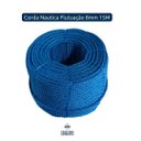 Ver imagem 2 de Corda Náutica Jet Barco Lancha 15m Azul 8mm 700kgf