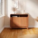 Ver imagem 1 de Buffet Aparador Eccos 3 Portas Nature – Potenza Móveis