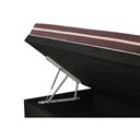 Ver imagem 4 de Cama Box com Baú Solteiro + Colchão de Molas - Anjos - Classic Superlastic 88 Cm Preto