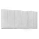 Ver imagem 1 de Cabeceira Painel Casal 1,40m Ravenna Corano - Pallazio - Branco