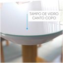 Ver imagem 4 de Conjunto Sala De Jantar 6 Cadeiras Mel Off White Nude