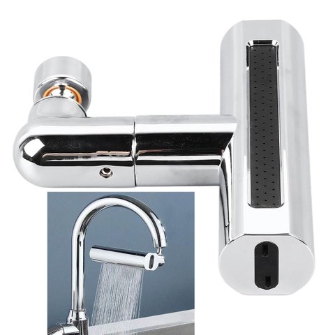 Extensor Torneira 4 Modos Cozinha Pia Arejador Ajustavel Cascata Agua Alta Pressao Anti Respingos Ca