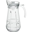 Ver imagem 2 de Jogo Jarra Moringa/copos Água Suco Tampa Acrilico Vidro 1,7l/270ml