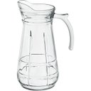 Ver imagem 5 de Jogo Jarra Moringa/copos Água Suco Tampa Acrilico Vidro 1,7l/270ml