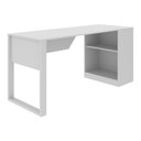 Ver imagem 4 de Mesa para Escritório com Armário 160cm Multimóveis Cr25264 - Branco