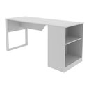 Ver imagem 5 de Mesa para Escritório com Armário 160cm Multimóveis Cr25264 - Branco